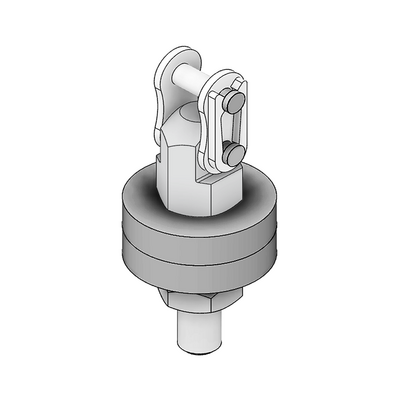 56-020-1 MODULAR SOLUTIONS DOOR PART<BR>COUNTERWEIGHT ANSI 25 CHAIN CLAMP KIT